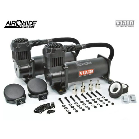 2 Compressors VIAIR 444C Black - DUAL