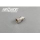 Brass Fitting for hardline 10mm - 1/4" external