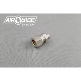 Brass Fitting for hardline 10mm - 1/4" external