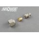 Brass Fitting for hardline 10mm - 1/4" external