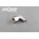 Brass Fitting for hardline 10mm - 1/4" external