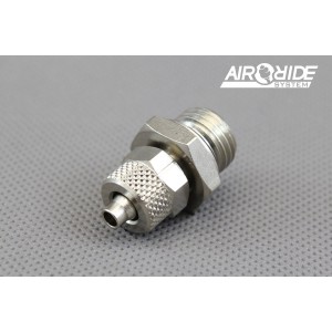 Brass Fitting for air-hose 6/4mm - 1/4" external