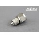 Brass Fitting for air-hose 6/4mm - 1/4" internal