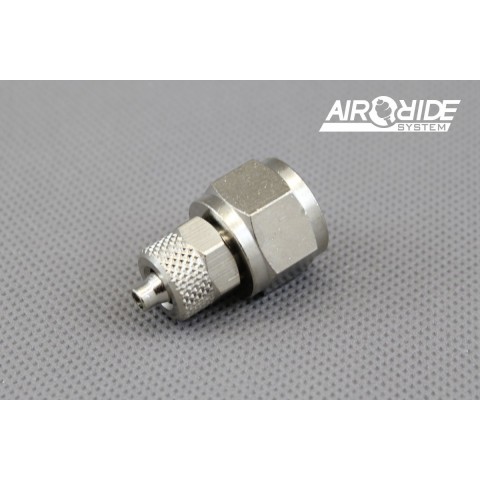Brass Fitting for air-hose 6/4mm - 1/4" internal