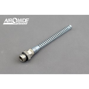 Fitting for air-hose Ø 6 mm - with secure spring