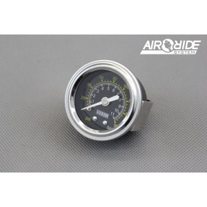 Manometr VIAIR 1/5" czarny - BLACK FACE