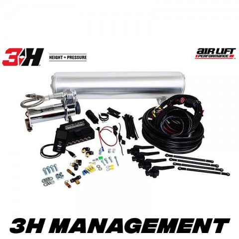 Air Lift Performance 3H 3/8" + Tank + VIAIR