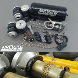air-ride BEST PRICE kit VIP 4-way - VW Golf 3 / Vento with shocks